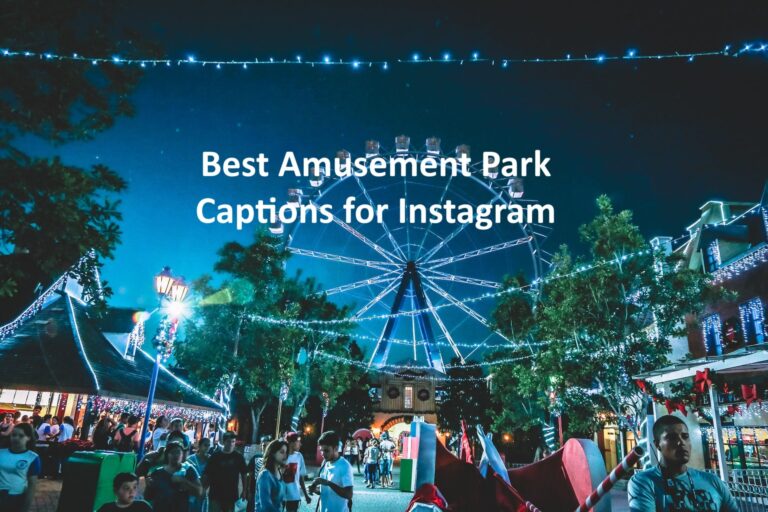 Amusement Parks Captions for Instagram