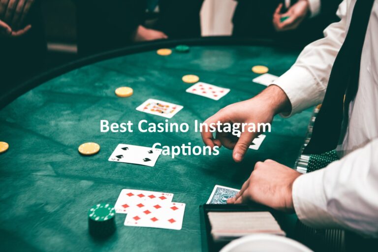 Casino Instagram Captions