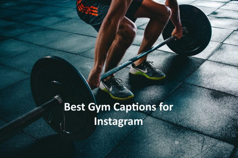 Gym Captions for Instagram