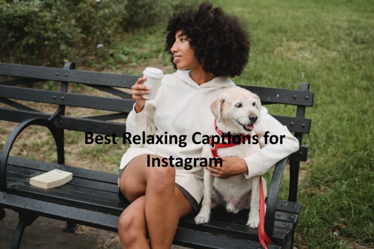 Relaxing Captions for Instagram