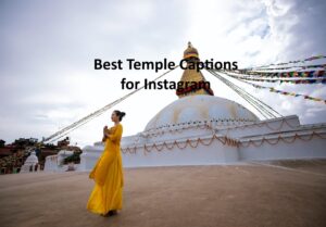 Temple Captions for Instagram