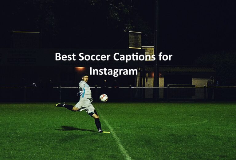 Scoccer Captions for Instagram