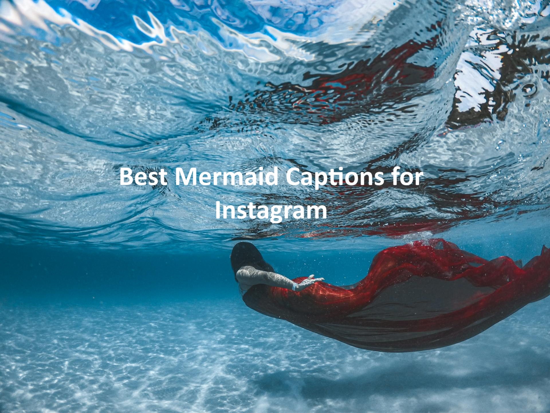 Mermaid Captions for Instagram