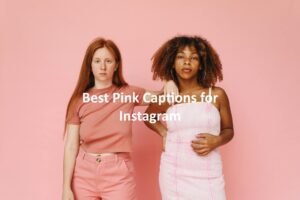 Pink Captions for Instagram