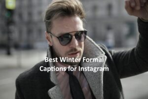 Winter Formal Captions for Instagram