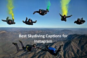 Skydiving Captions for Instagram